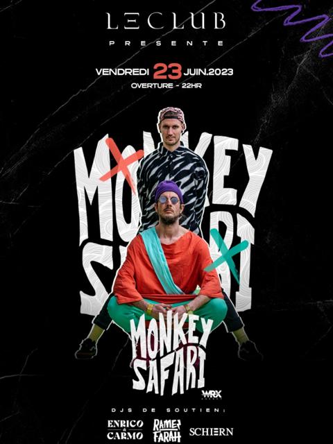 Le Club Apresenta - Monkey Safari