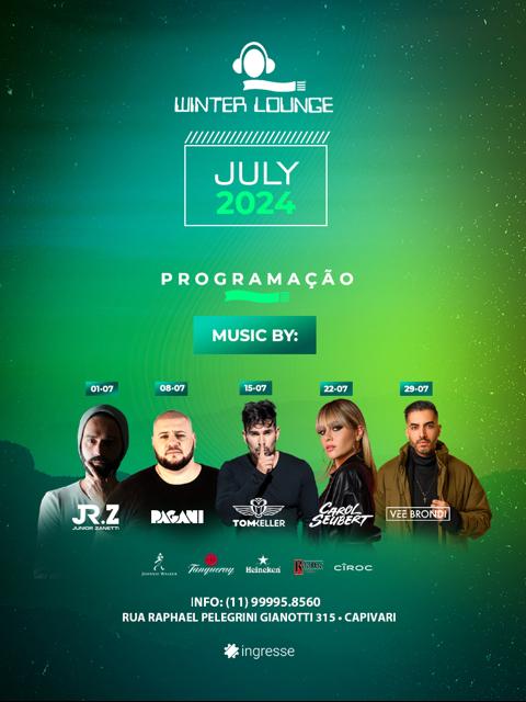 WINTER LOUNGE - 08/07 - CAMPOS DO JORDÃO