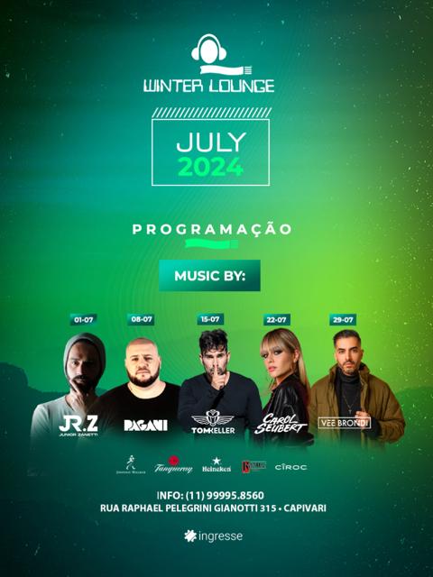 WINTER LOUNGE - 15/07 - CAMPOS DO JORDÃO