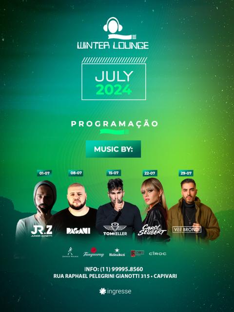 WINTER LOUNGE - 29/07 - CAMPOS DO JORDÃO