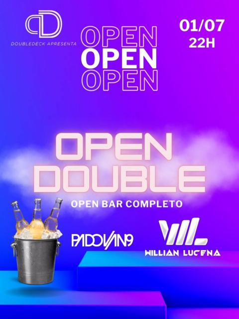 Open Double (OPEN BAR) - 01.07