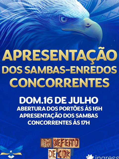 APRESENTAÇÃO DOS SAMBA ENREDOS CONCORRENTES