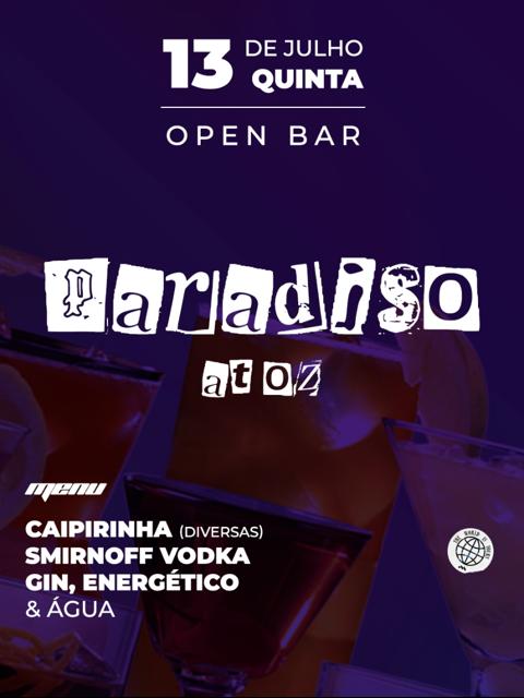 Paradiso - Open Bar