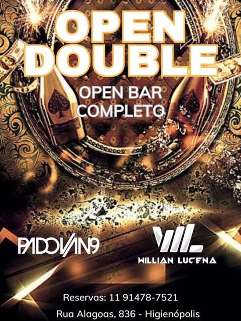 Open Double - OPEN BAR (15.07)