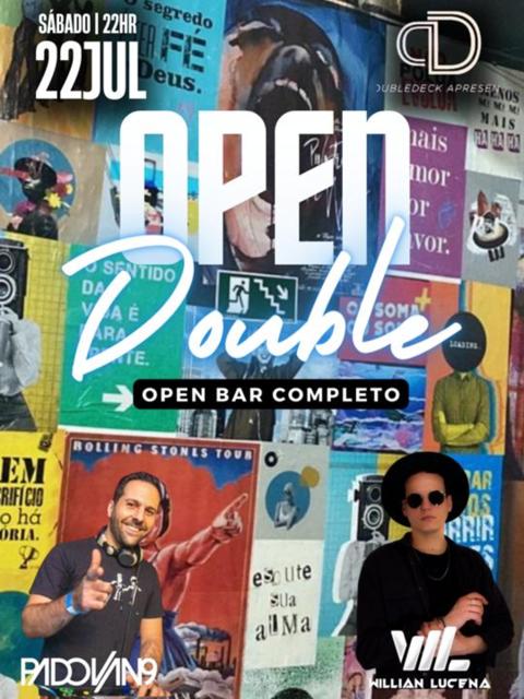 Open Double (OPEN BAR) - 22.07