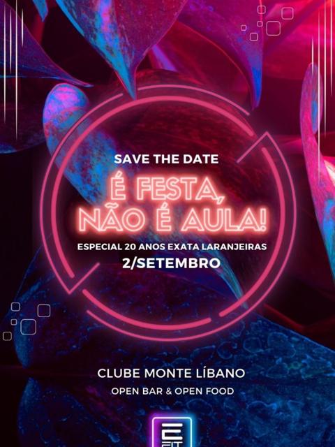 É festa, não é aula! [especial 20 anos uni. Laranjeiras]