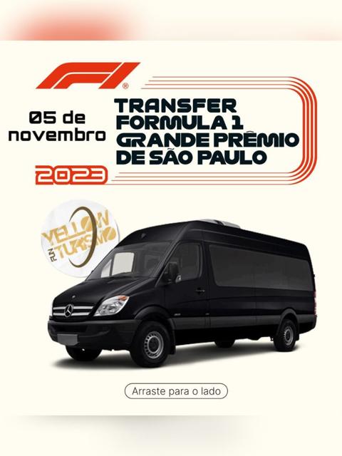 TRANSFER FORMULA 1 GRANDE PRÊMIO DE SÃO PAULO