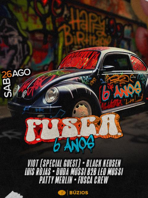 Fusca 6 Anos no Privilège Búzios