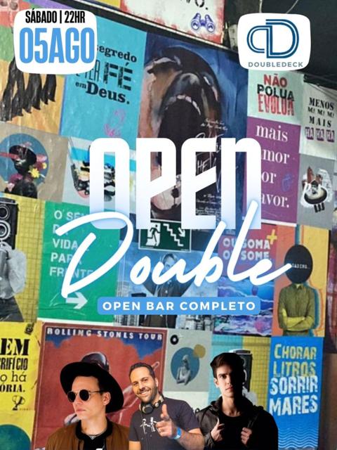 Open Double (OPEN BAR) 05.08