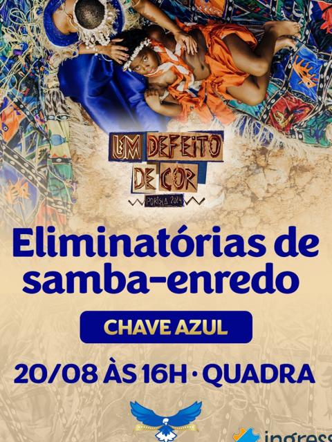 Eliminatórias dos Sambas Enredo 2024