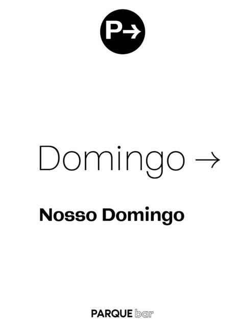 PARQUE BAR - Nosso Domingo