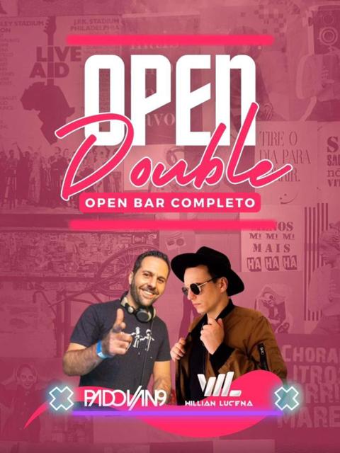 Open Double (OPEN BAR) 30.09
