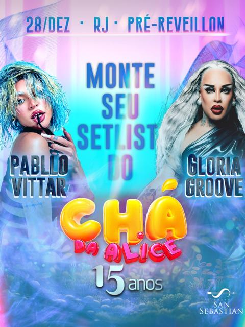 CHÁ DA ALICE 15 ANOS