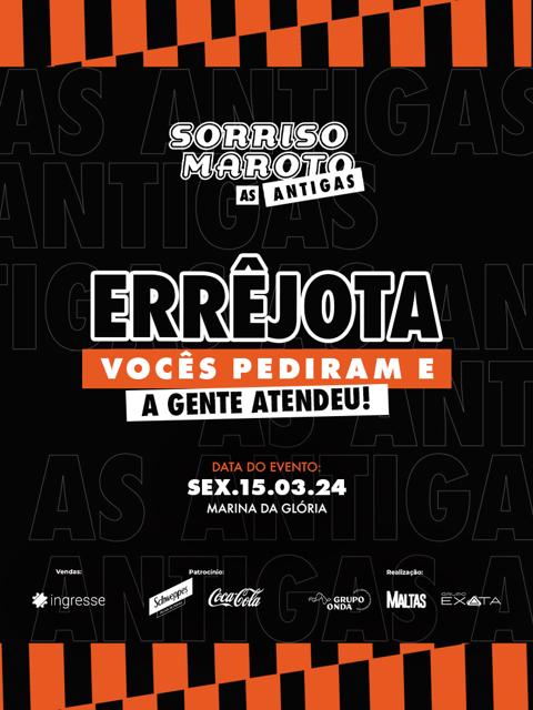 Sorriso Maroto as Antigas - Rio de Janeiro - Sexta (15/03)