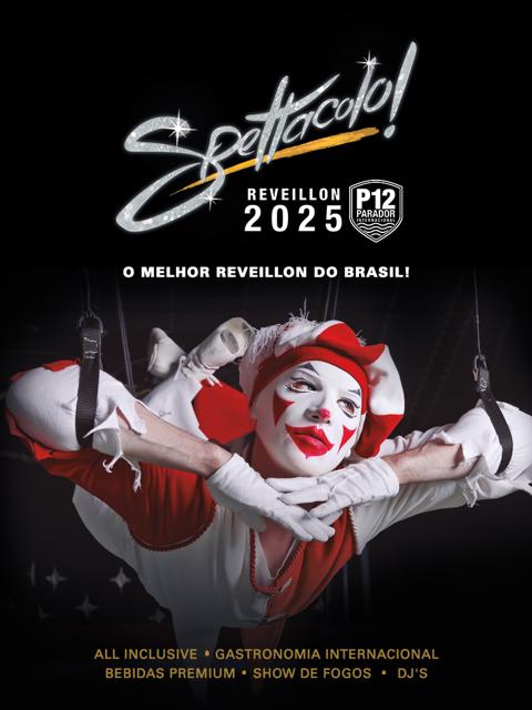Reveillon Spettacolo 2025 | P12 Jurerê em Florianópolis
