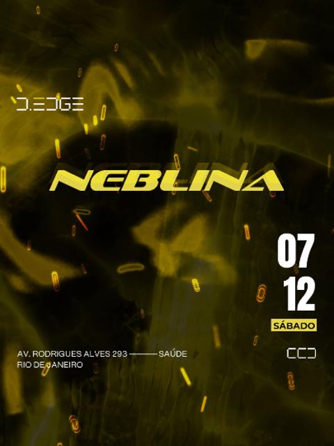 D-edge Presents Neblina em Rio de Janeiro