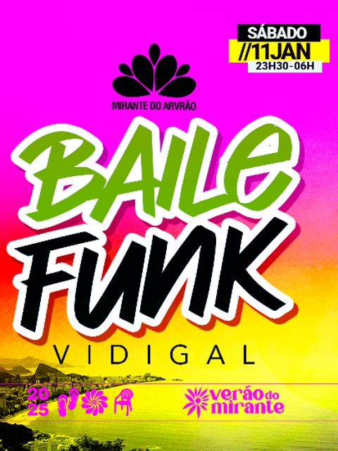 Baile Funk no Mirante do Arvrão em Rio de Janeiro