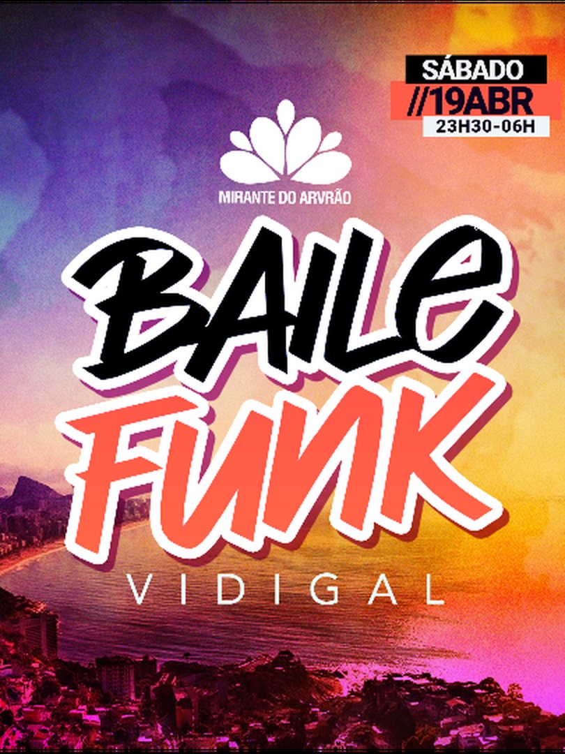 Baile Funk no Mirante do Arvrão em Rio de Janeiro